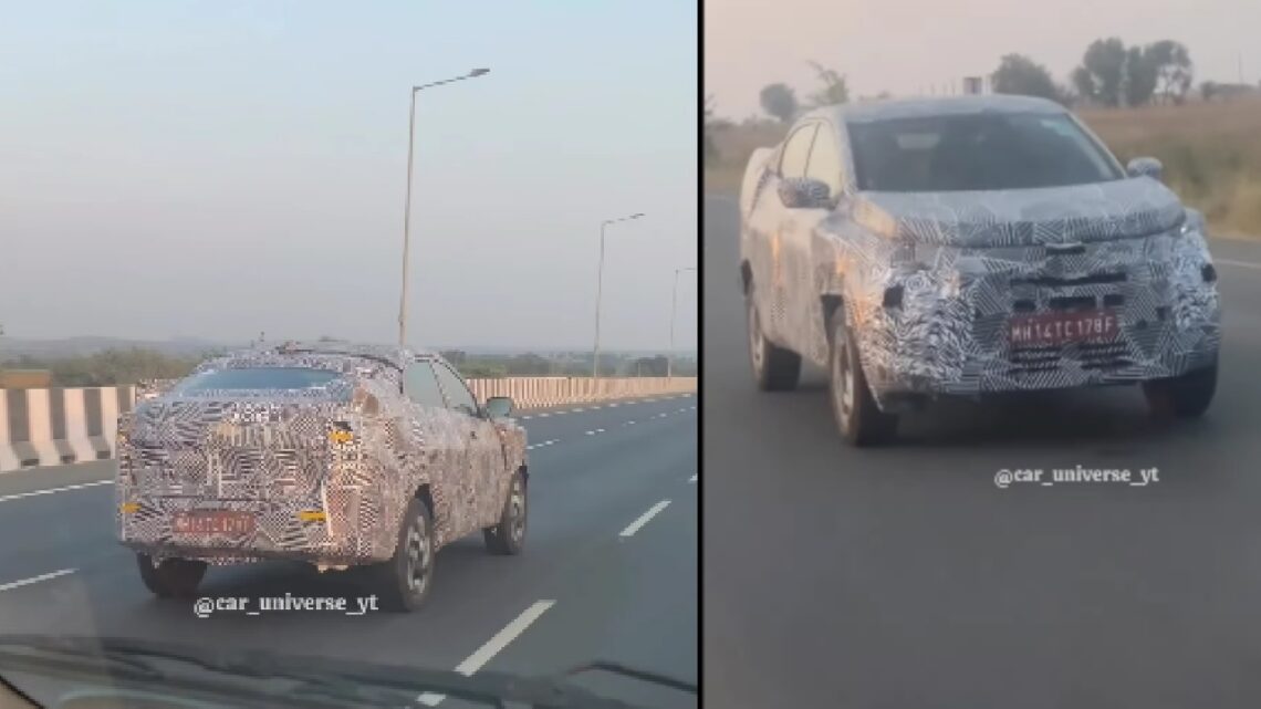 Tata Curvv (Hyundai Creta-Rivalling Coupe-SUV) Spied Yet Again » Car ...