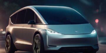 Tesla Model V Robovan Visualized