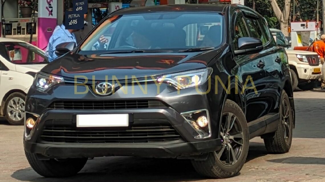 Toyota Rav4 Testing in India