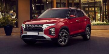 2024 Hyundai Creta Facelift front three quarters official image