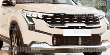 New 2024 Kia Sonet Facelift Front Look