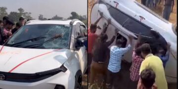 First Major Accident of New Tata Nexon