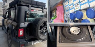 Mahindra Thar Owner Installs Modular Kitchen