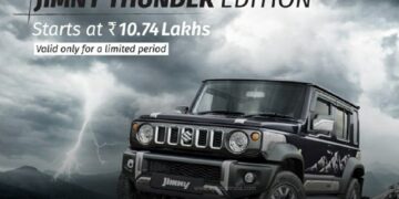 Maruti Jimny Thunder Edition Launched