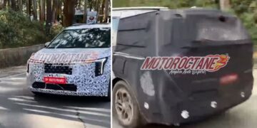 New 2024 Kia Carnival Spotted Testing