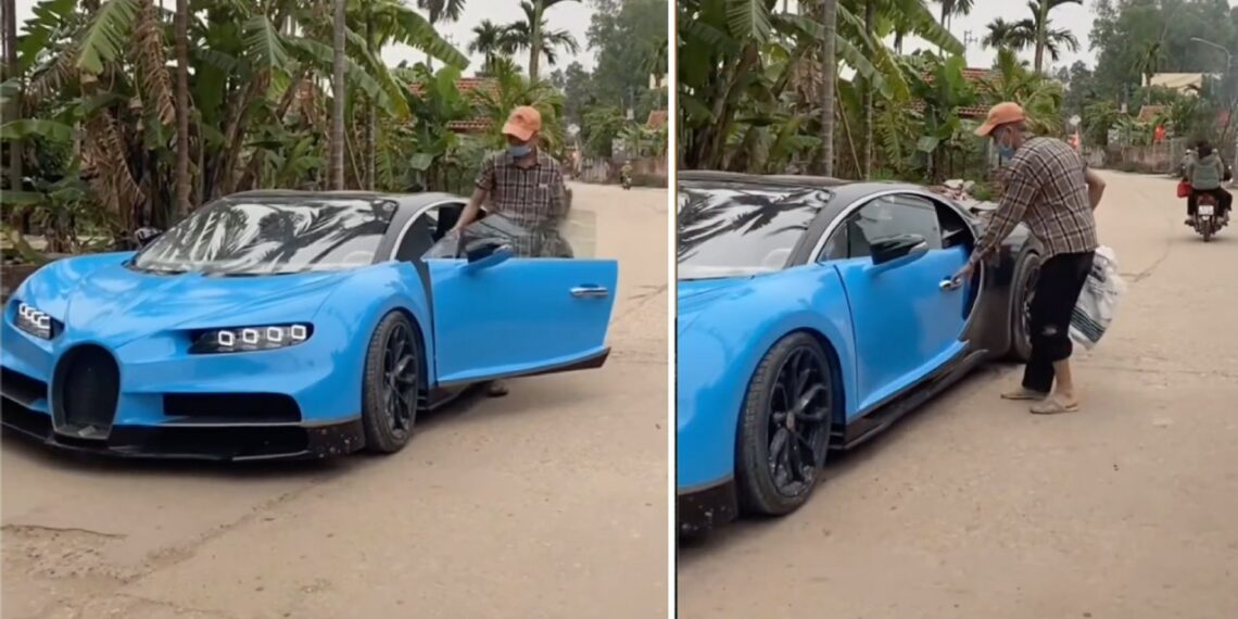 Ragpicker Seen Driving Bugatti Chiron