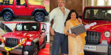 Rupali Ganguly Buys Mahindra Thar