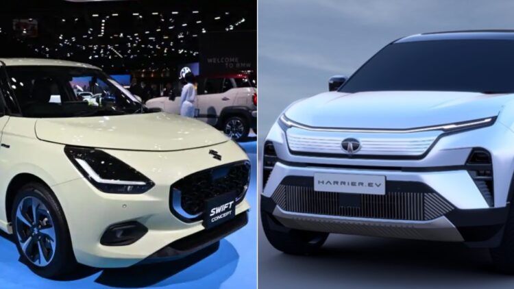 Upcoming Cars India 2024 New Maruti Swift Tata Harrier Ev