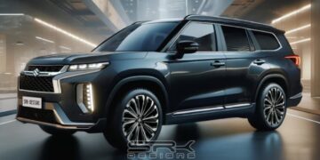 Maruti Grand Vitara 7-Seater Front Three Quarters Rendering