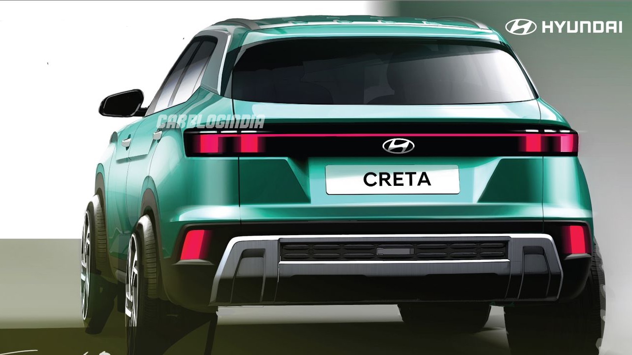 2024 Hyundai Creta Facelift Revealed in Official Design Sketches » Car