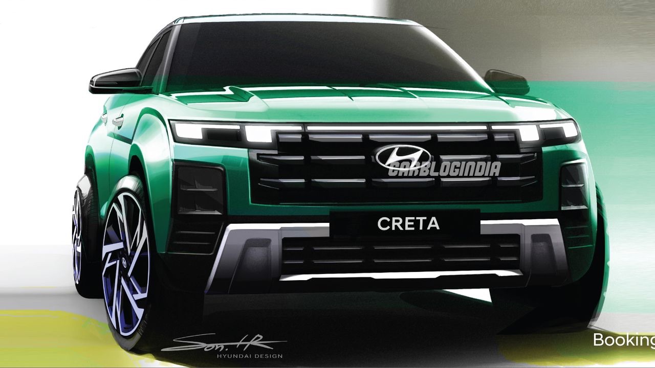 2024 Hyundai Creta Facelift Revealed in Official Design Sketches » Car