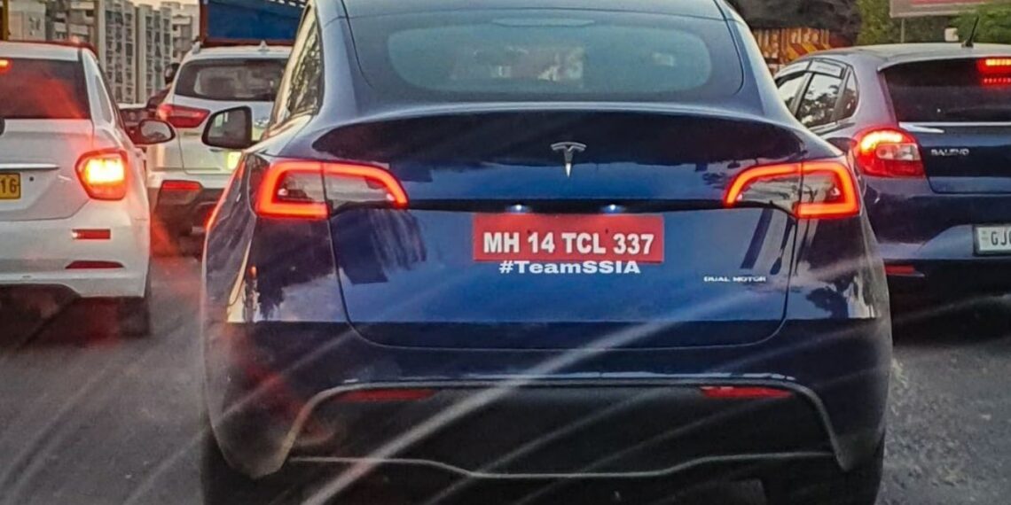 Tesla Model 3 India Rear