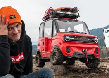 World's Cheapest Electric Car Goes Off-Road