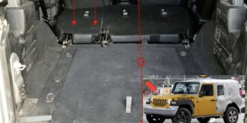 Mahindra Thar 5 door Boot Space