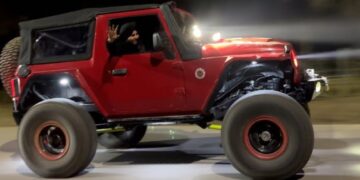 Mahindra Thar 40 inch Tyres Mods