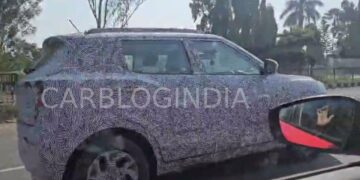 Mahindra XUV300 Facelift Spied Testing