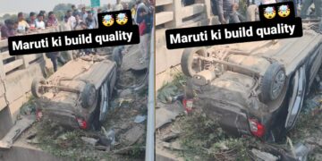 Maruti Celerio Massive Accident