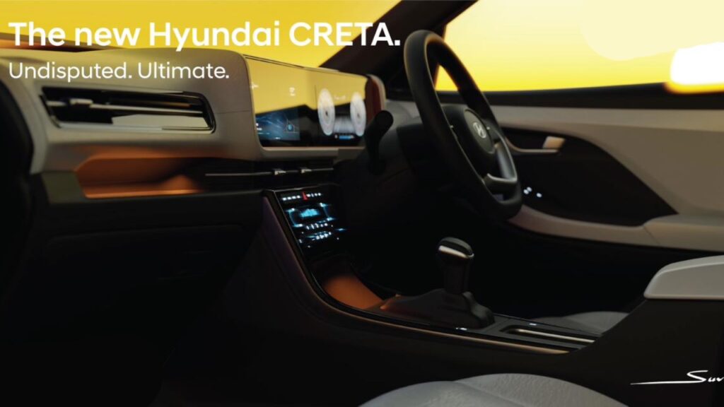 New Hyundai Creta Interior Revealed