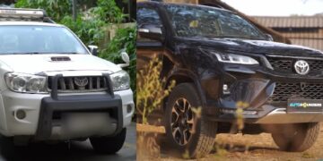 Old Toyota Fortuner Modified to Fortuner Legender