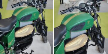 Royal Enfield Bullet lookalike Electric Ekotejas Dyroth Bike