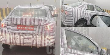 2024 Maruti Dzire Spy Image Testing