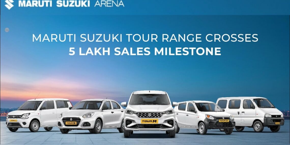 Maruti Suzuki Tour Range 5 lakh sales