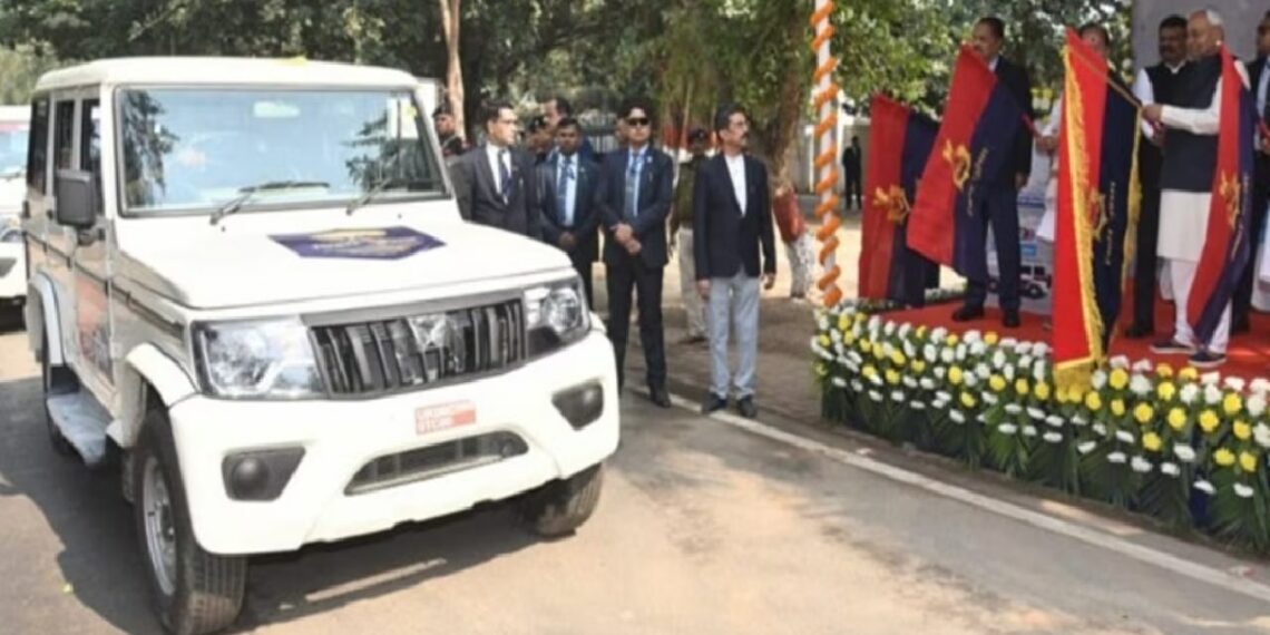 Mahindra Bolero Bihar Police