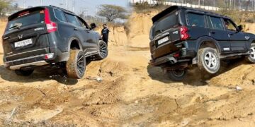 Mahindra Scorpio Classic and N Off-Road Battle