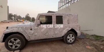 Mahindra Thar 5 door Walkaround Video