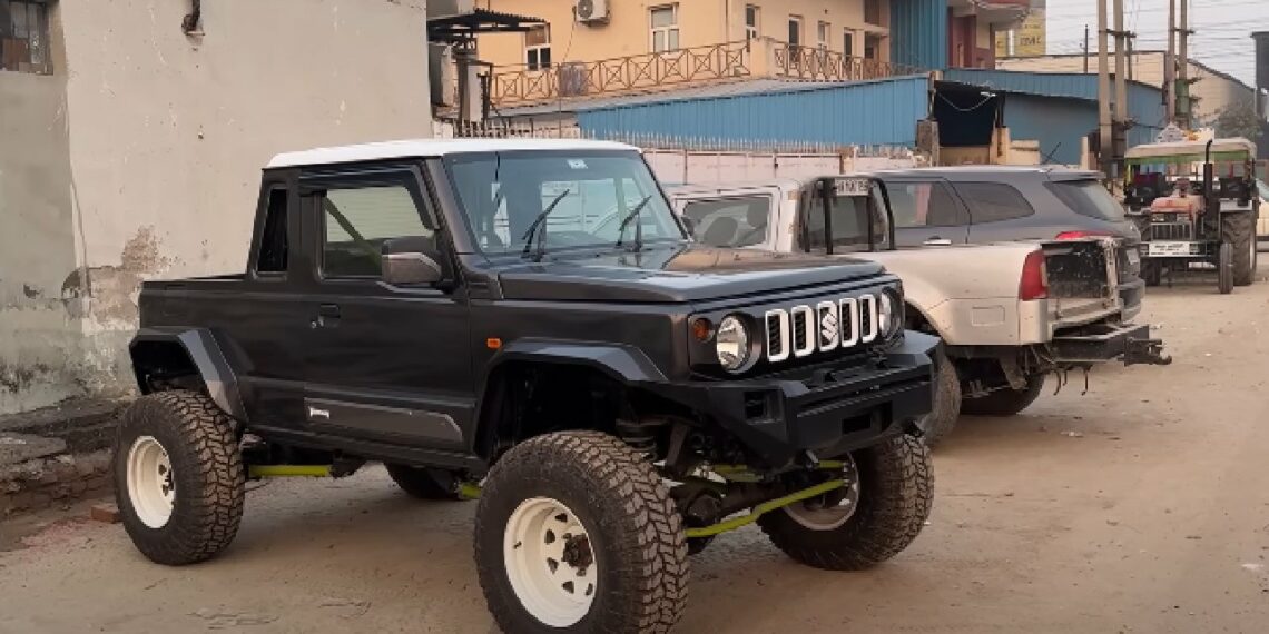 Maruti Jimny 5-door to 2-door conversion