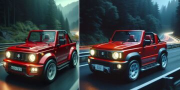 Maruti Jimny Convertible Imagined