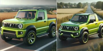 Maruti Jimny Pickup Concept