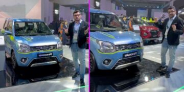 Maruti WagonR Flex Fuel Unveiled at Bharat Mobility Expo