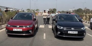 VW Virtus Manual vs Automatic Drag Race