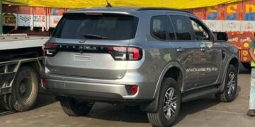 Ford Everest endeavour Chennai Port