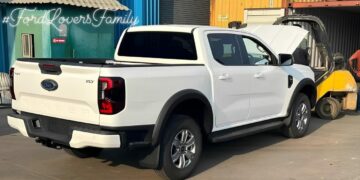 Ford Ranger Chennai Port Rear Three Quarters