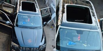 Mahindra Scorpio N Aftermarket Sunroof