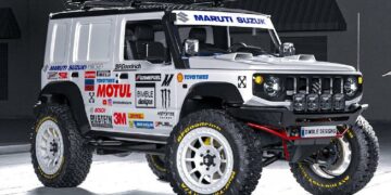 Maruti Jimny 5 door Dakar Rally Edition