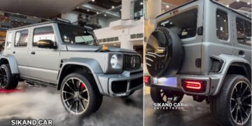 Maruti Jimny with Brabus G63 Amg Kit