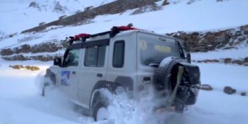 Maruti Jimny Snow Expedition in Spiti