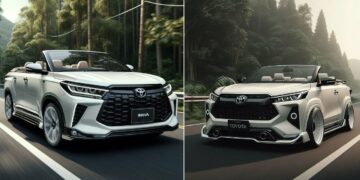 Toyota Innova Crysta Convertible Concept