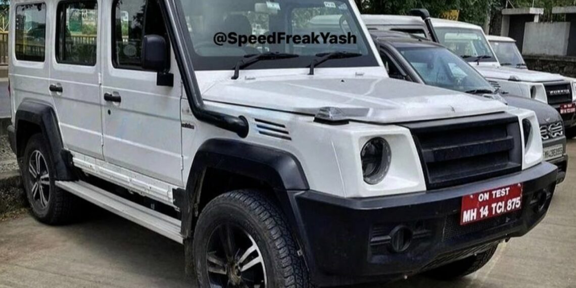 5-door Force Gurkha Mercedes G-Wagon Vibes