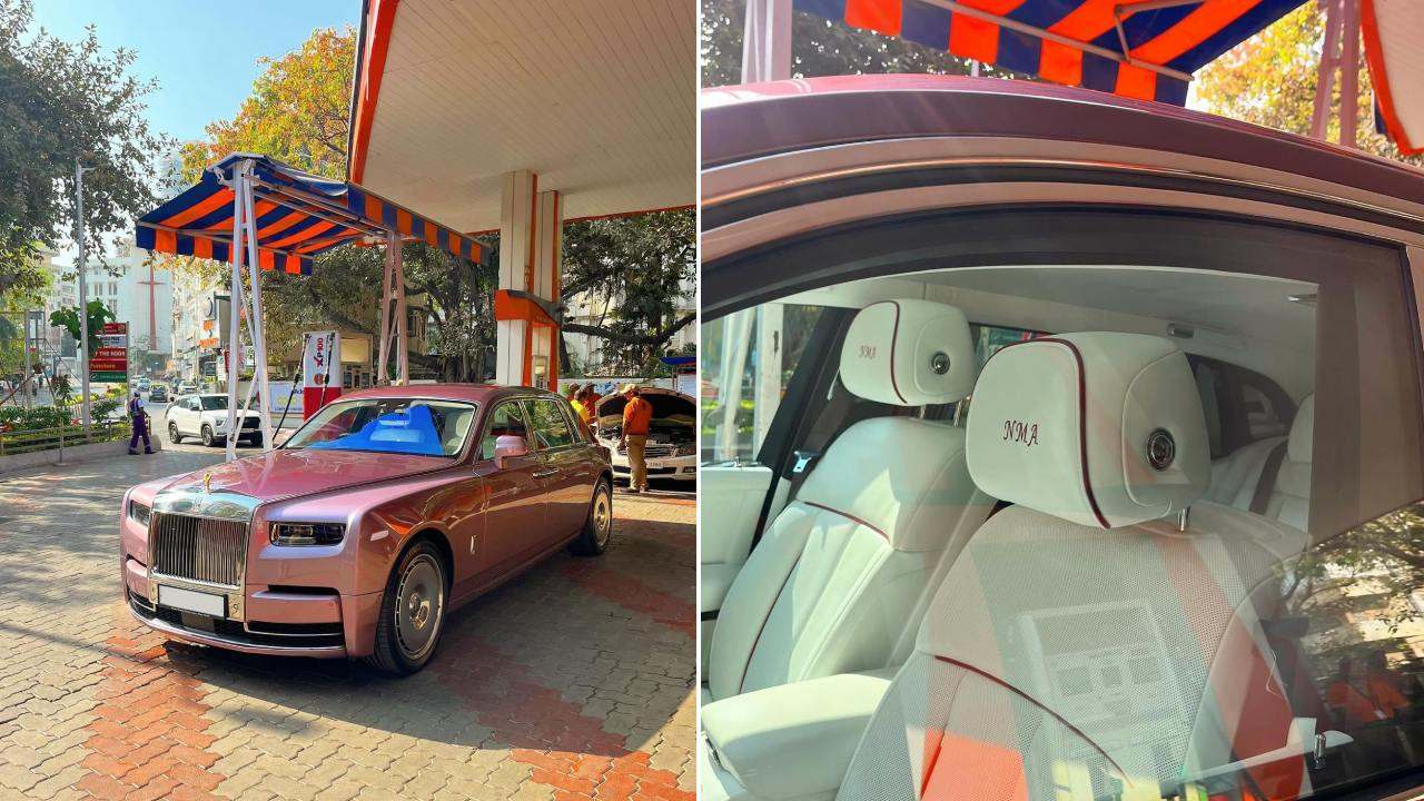 Anita Ambani's Rolls Royce Phantom Spotted