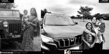 Anand Mahindra Reacts to Pic of Girl with Old Thar