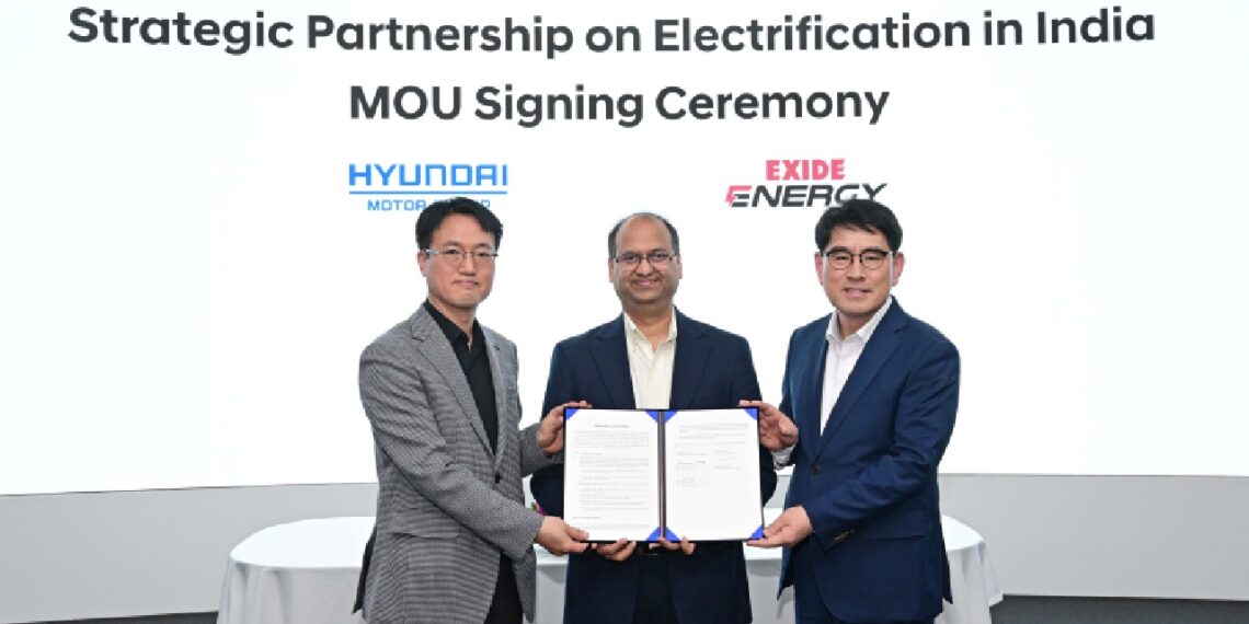 Hyundai and Kia Join Hands with Exide Energy for Local Ev Battery Manufacturing in India