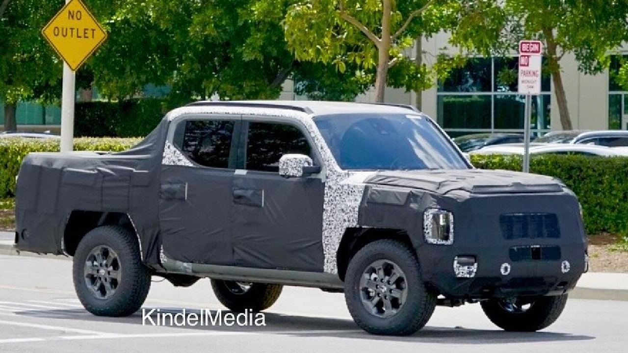 Kia Tasman, Brand’s First-Ever Pickup Truck,Spotted Testing » Car Blog ...