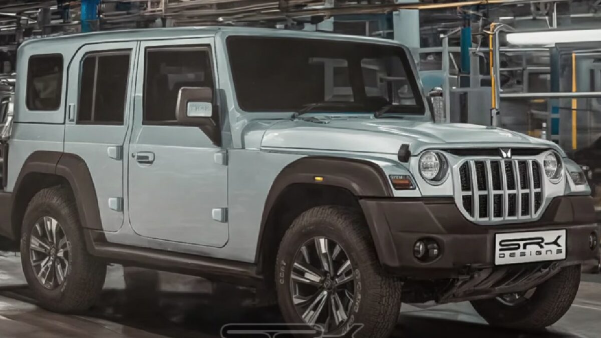 Is This What 5-door Mahindra Thar Armada Will Look Like? » Car Blog India