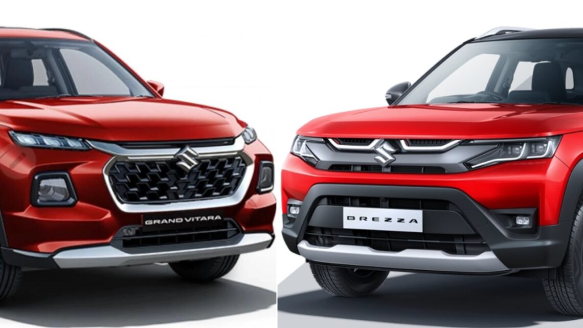 Maruti Grand Vitara Cng Vs Brezza Cng Comparison Car Blog India