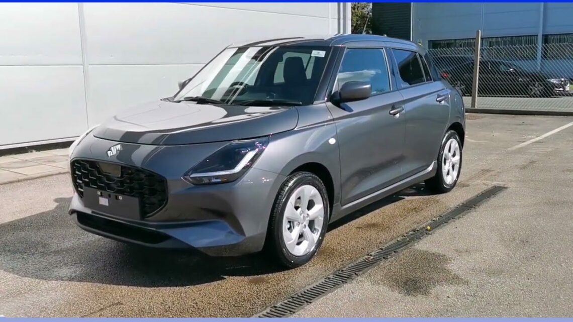 New Generation Maruti Suzuki Swift Looks Stunning in Mineral Grey Paint ...