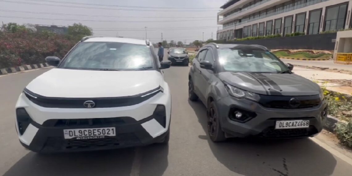 Tata Nexon Old vs New Drag Race